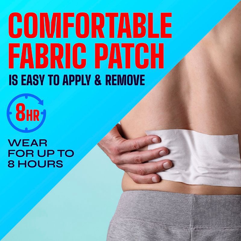 slide 7 of 9, Icy Hot Pain Relief Patch with Lidocaine - 5ct, 5 ct