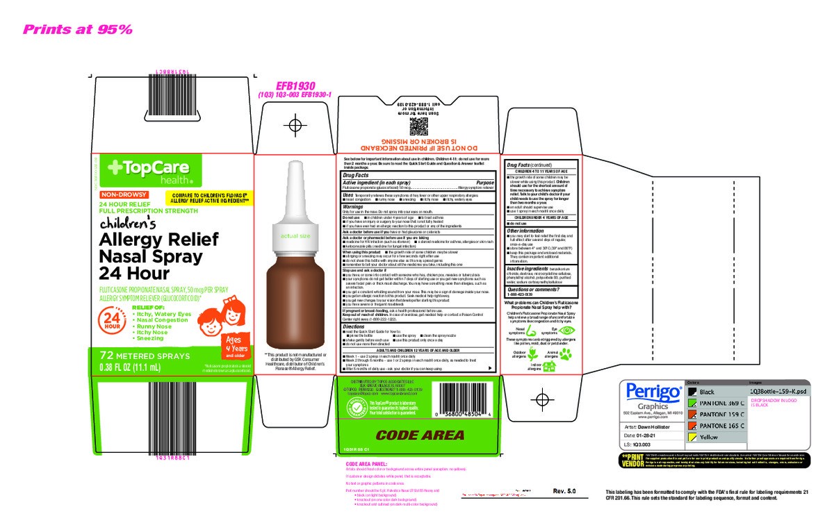 slide 12 of 16, TopCare Children's Allergy Relief Nasal Spray, 0.38 fl oz