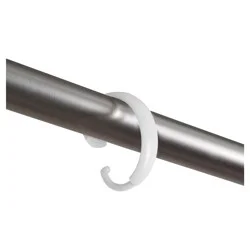 Everyday Living Deluxe Plastic C Hook, White