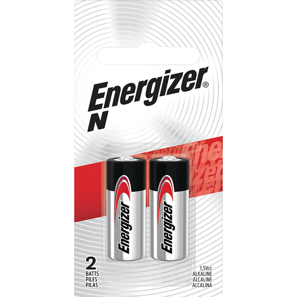 slide 1 of 1, Energizer N Batteries, 2 Pack, 2 ct