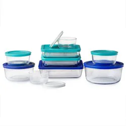 Pyrex 18pc Glass Storage Set