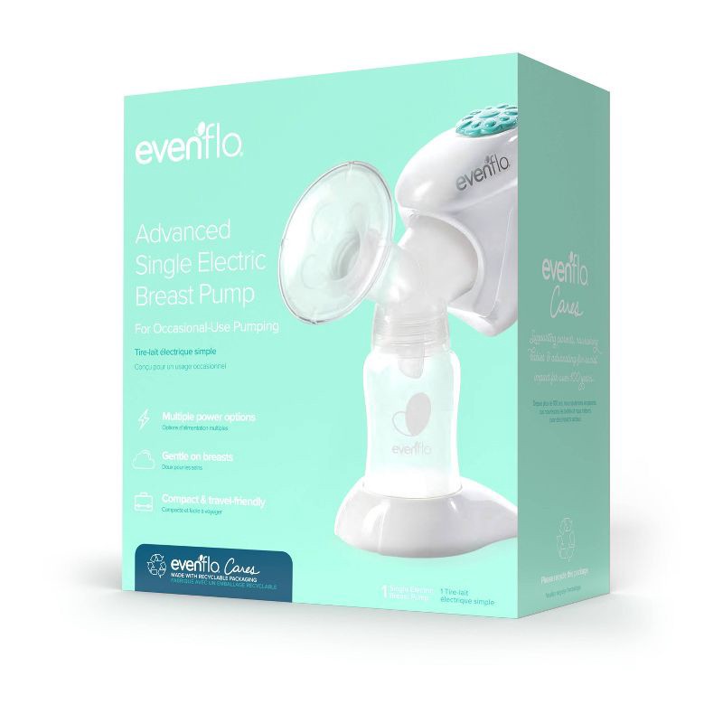 slide 2 of 12, Evenflo Advanced Single Electric Breast Pump, 1 ct