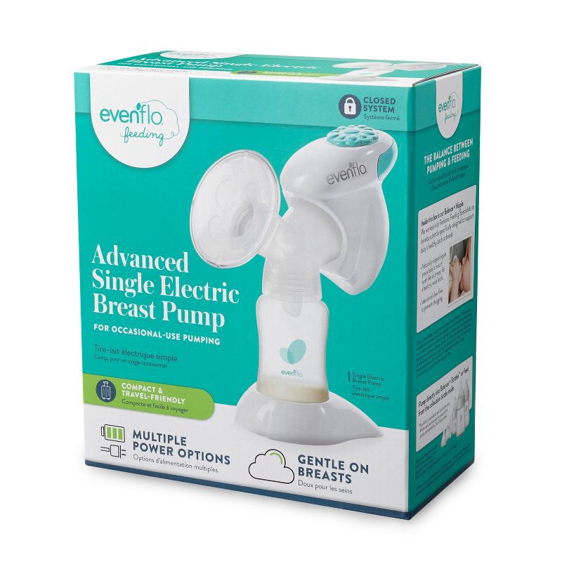 slide 12 of 12, Evenflo Advanced Single Electric Breast Pump, 1 ct