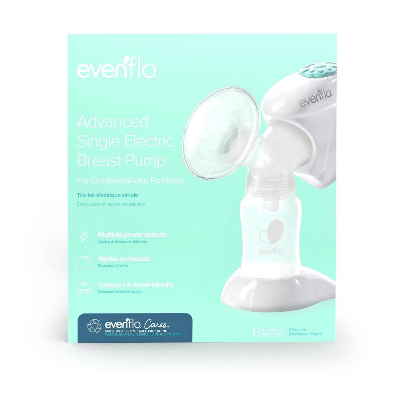 slide 1 of 12, Evenflo Advanced Single Electric Breast Pump, 1 ct