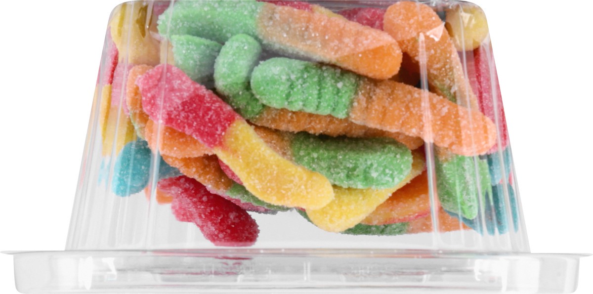 slide 5 of 12, Creative Snacks Sour Gummi Worms 9 oz, 9 oz