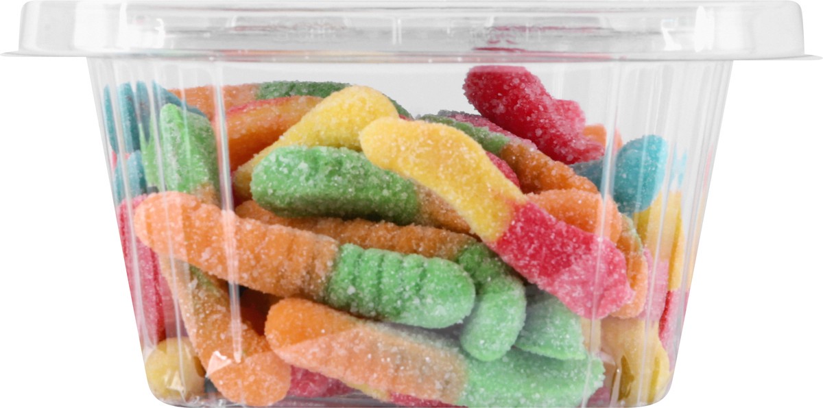 slide 11 of 12, Creative Snacks Sour Gummi Worms 9 oz, 9 oz