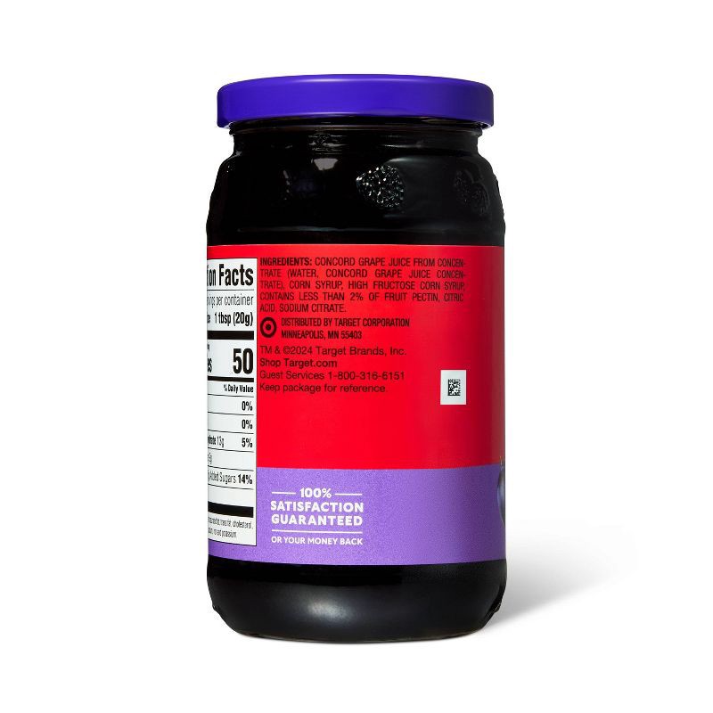 slide 3 of 4, Concord Grape Jelly 18oz - Market Pantry™, 18 oz