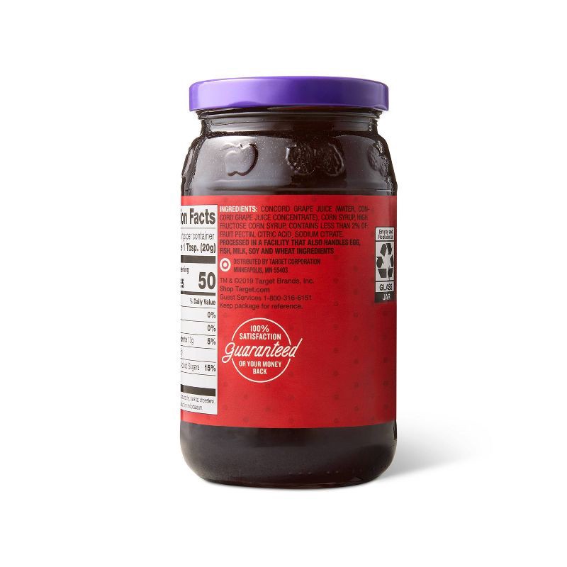 slide 4 of 4, Concord Grape Jelly 18oz - Market Pantry™, 18 oz