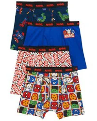 Carter's Kid 4-Pack Marvel Boxer Briefs Underwear Blue/Red 10-12