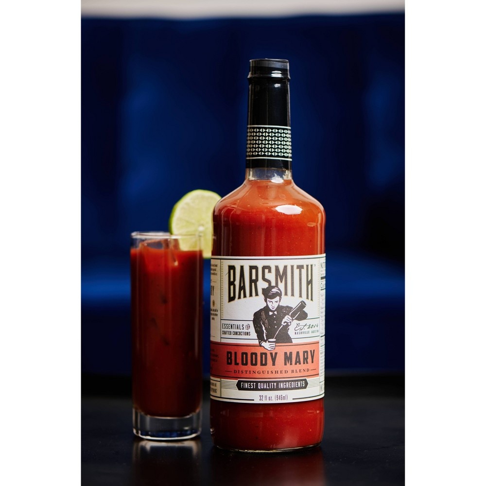 slide 4 of 4, Barsmith Bloody Mary Mix Bottle, 32 fl oz