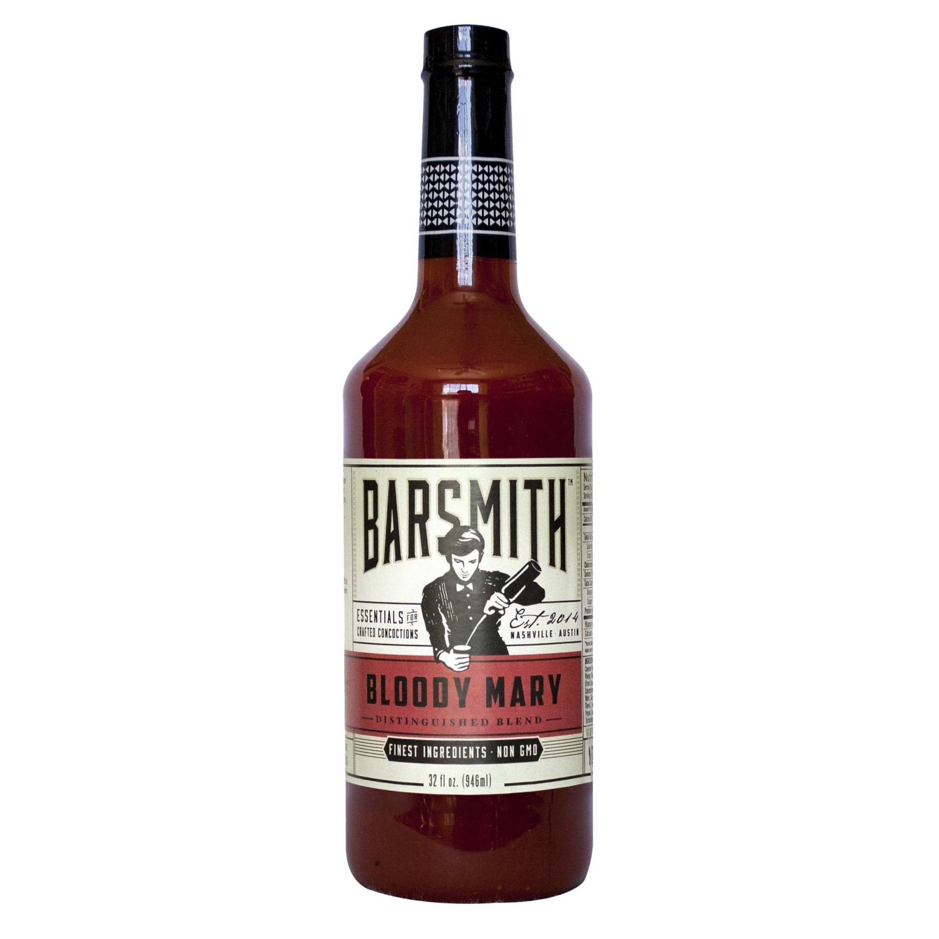 slide 1 of 4, Barsmith Bloody Mary Mix Bottle, 32 fl oz