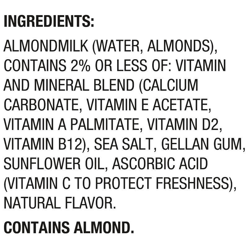 slide 9 of 12, Silk Unsweetened Almond Milk - 96 fl oz, 96 fl oz