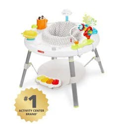 Skip Hop Baby Interactive Play Activity Center, 4mo+ - Explore & More: Adjustable Height, Converts to Play Table, Developmental Toys