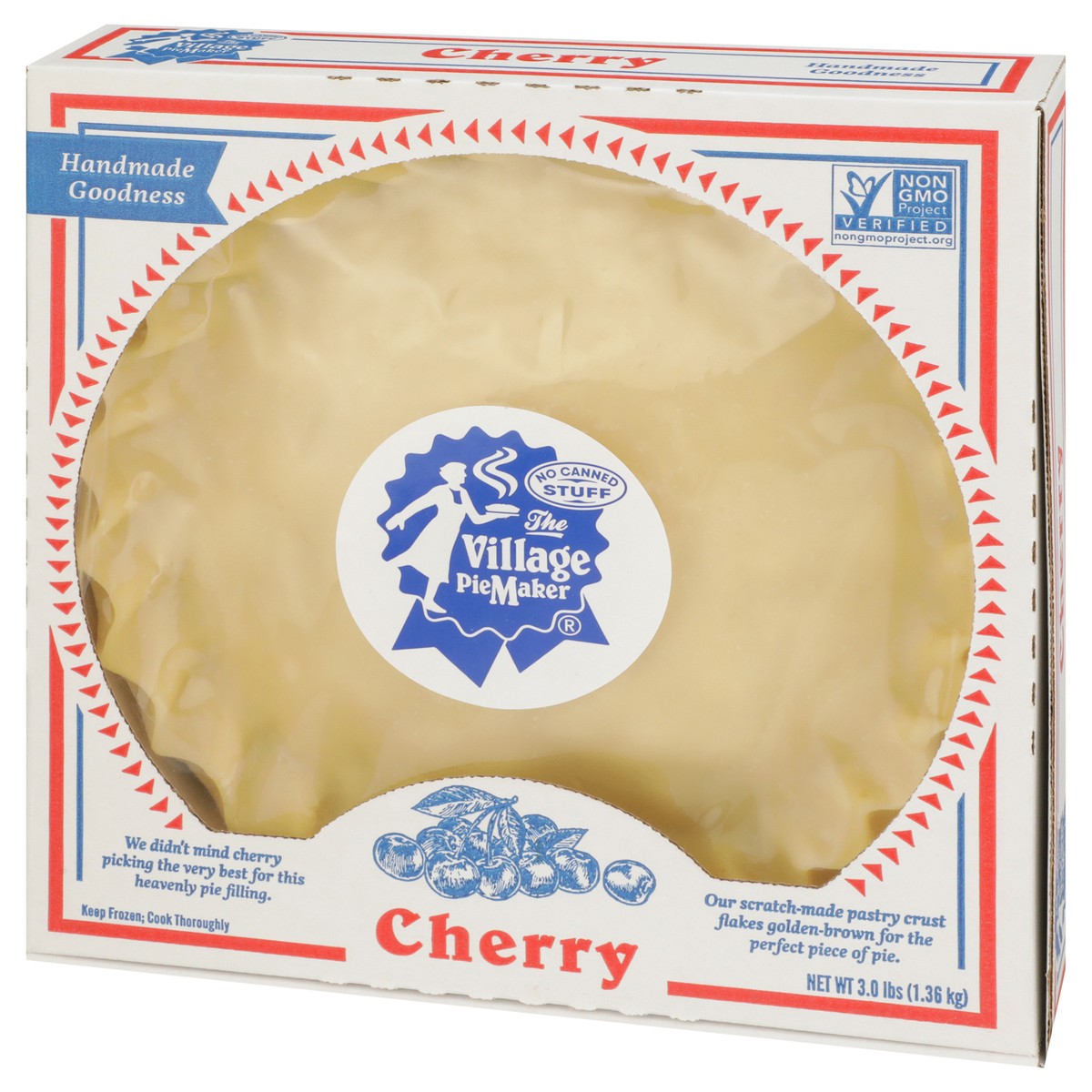 slide 7 of 9, The Village PieMaker Village PieMaker Frozen Cherry Pie, 48 oz