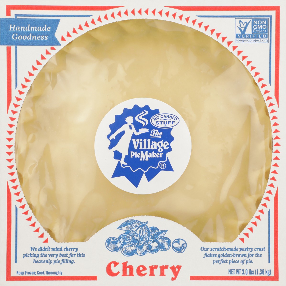 slide 5 of 9, The Village PieMaker Village PieMaker Frozen Cherry Pie, 48 oz