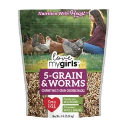 Audubon Park 5-Grain & Worms Chicken Snack Bird Food