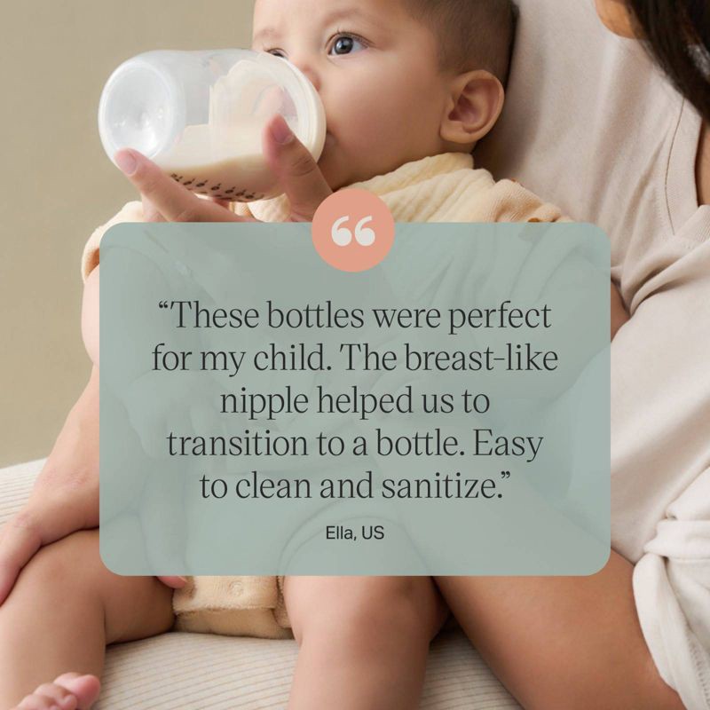 slide 9 of 11, Tommee Tippee Natural Start Slow-Flow Breast-Like Nipple Anti-Colic Baby Bottle - 9oz/6pk, 6 ct; 9 oz