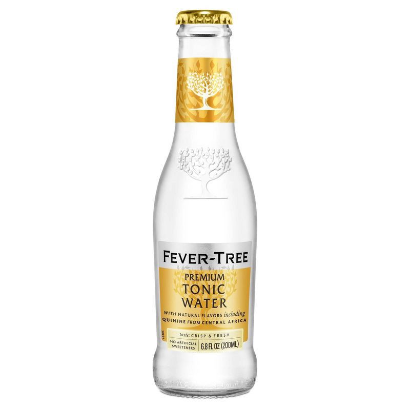 slide 5 of 6, Fever-Tree Premium Indian Tonic Water Bottles - 4pk/200ml, 4 ct; 200 ml