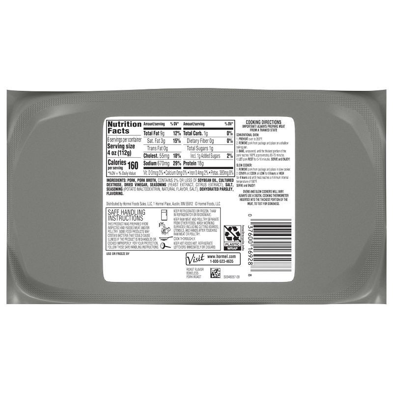slide 4 of 6, Hormel Original Pork Roast - 24oz, 24 oz