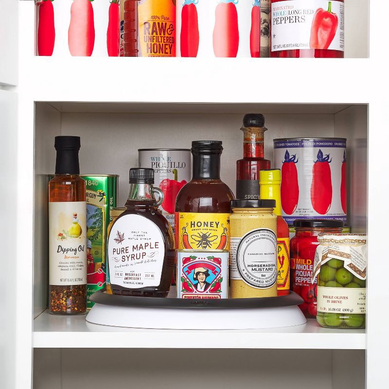 slide 6 of 7, OXO Lazy Susan White, 1 ct