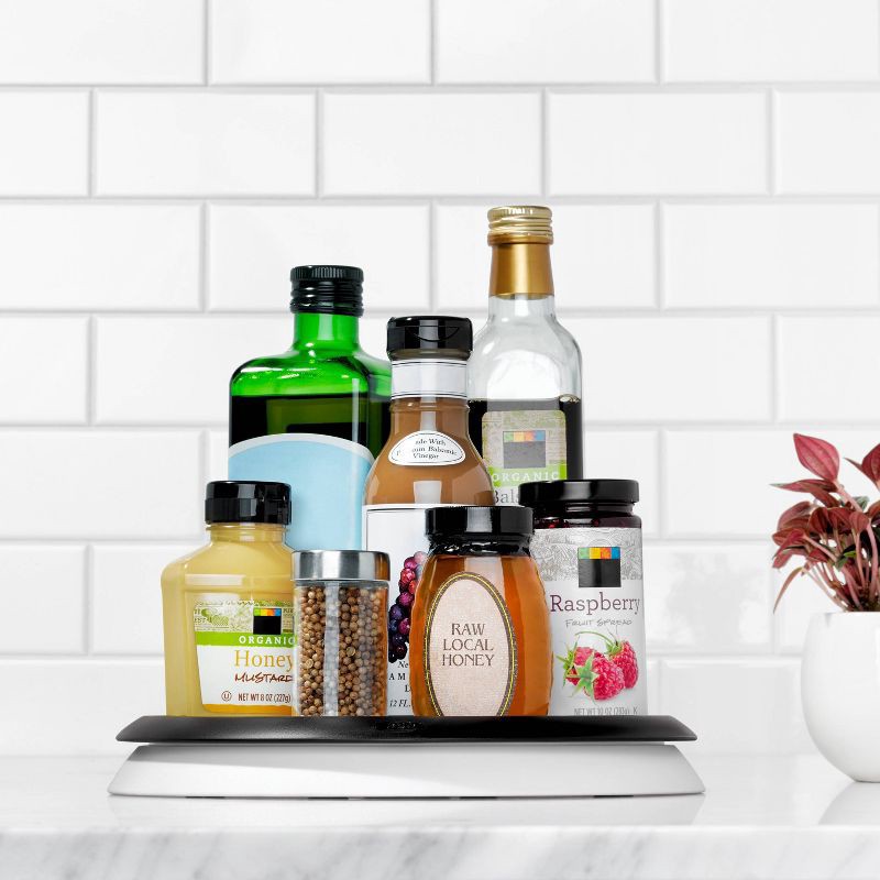 slide 7 of 7, OXO Lazy Susan White, 1 ct