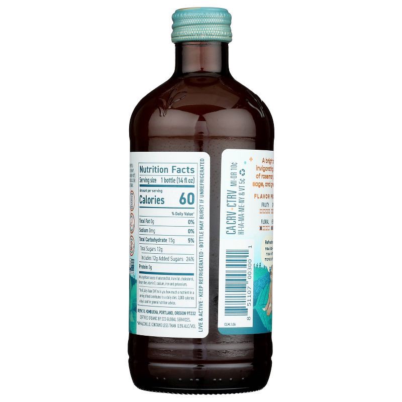 slide 3 of 8, Brew Dr. Kombucha Brew Dr. Clear Mind Kombucha - 14 fl oz, 14 fl oz