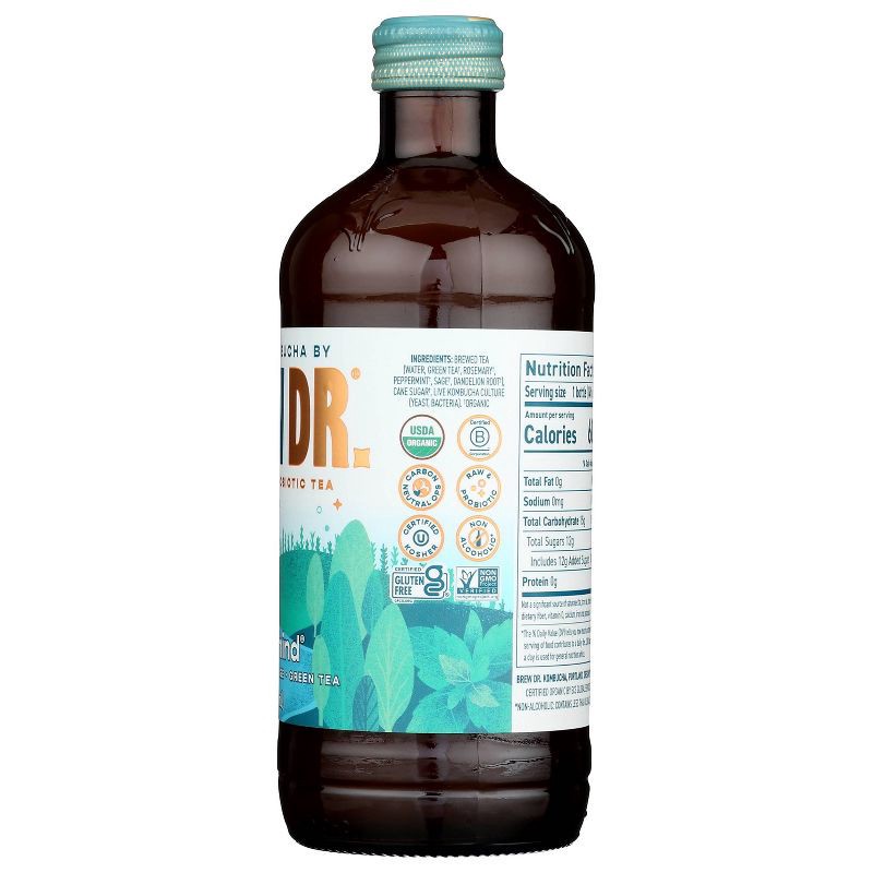 slide 5 of 8, Brew Dr. Kombucha Brew Dr. Clear Mind Kombucha - 14 fl oz, 14 fl oz