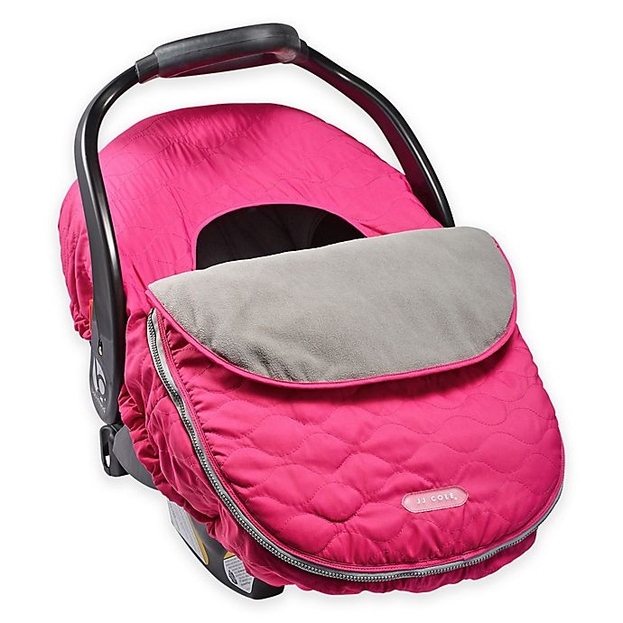 slide 1 of 1, JJ Cole Car Seat Cover - Sassy Pink Wave, 1 ct