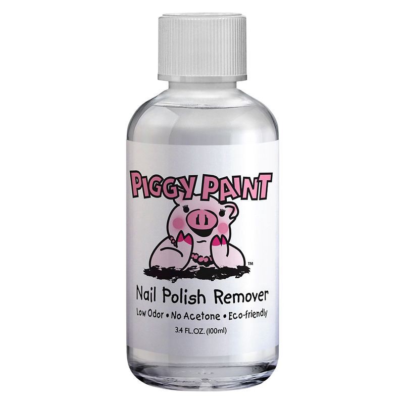 slide 1 of 3, Piggy Paint Nail Polish Remover - 3.4oz, 3.4 oz
