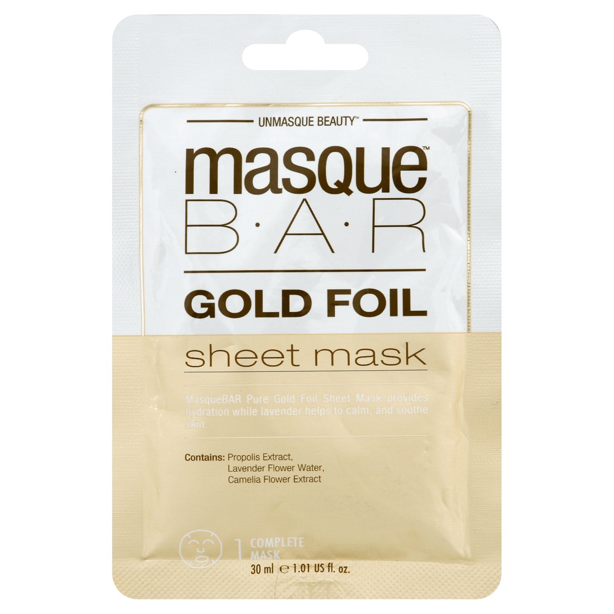 slide 2 of 3, Masque BAR Sheet Mask 1 ea, 1 ct