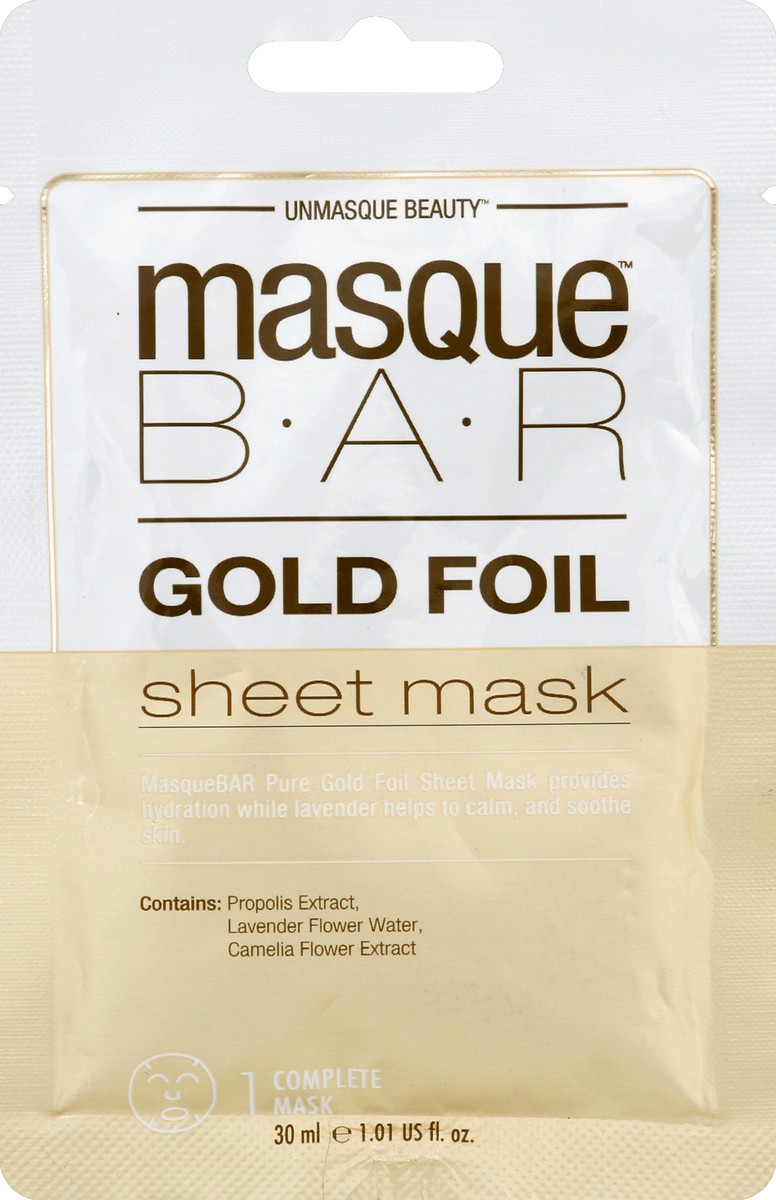 slide 1 of 3, Masque BAR Sheet Mask 1 ea, 1 ct