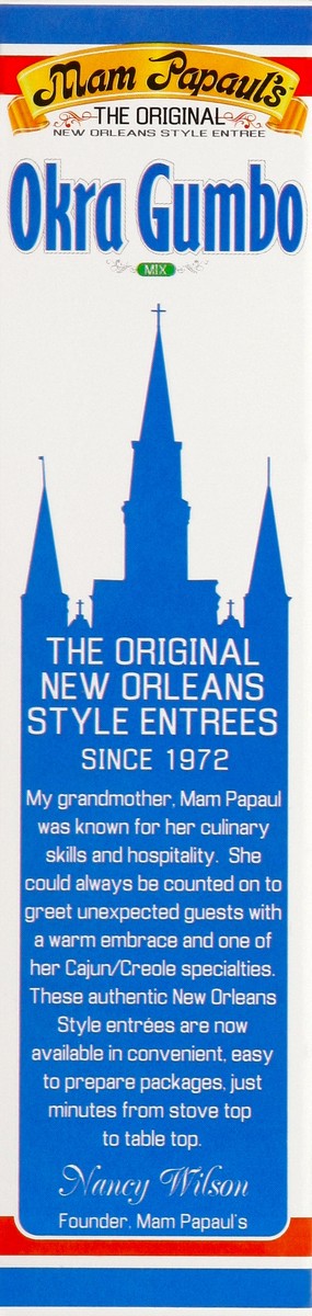 slide 5 of 5, Mam Papaul's Okra Gumbo Mix, 2.5 oz