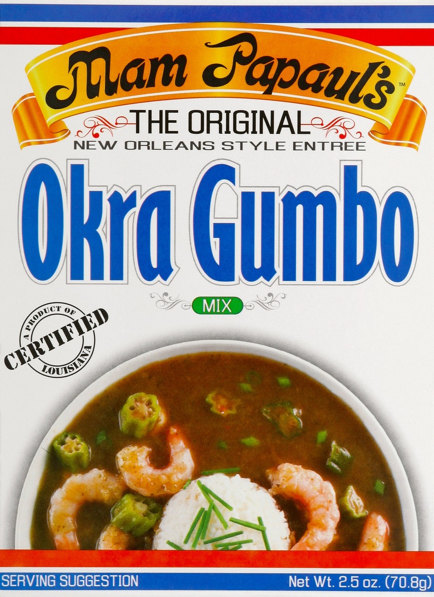 slide 1 of 5, Mam Papaul's Okra Gumbo Mix, 2.5 oz