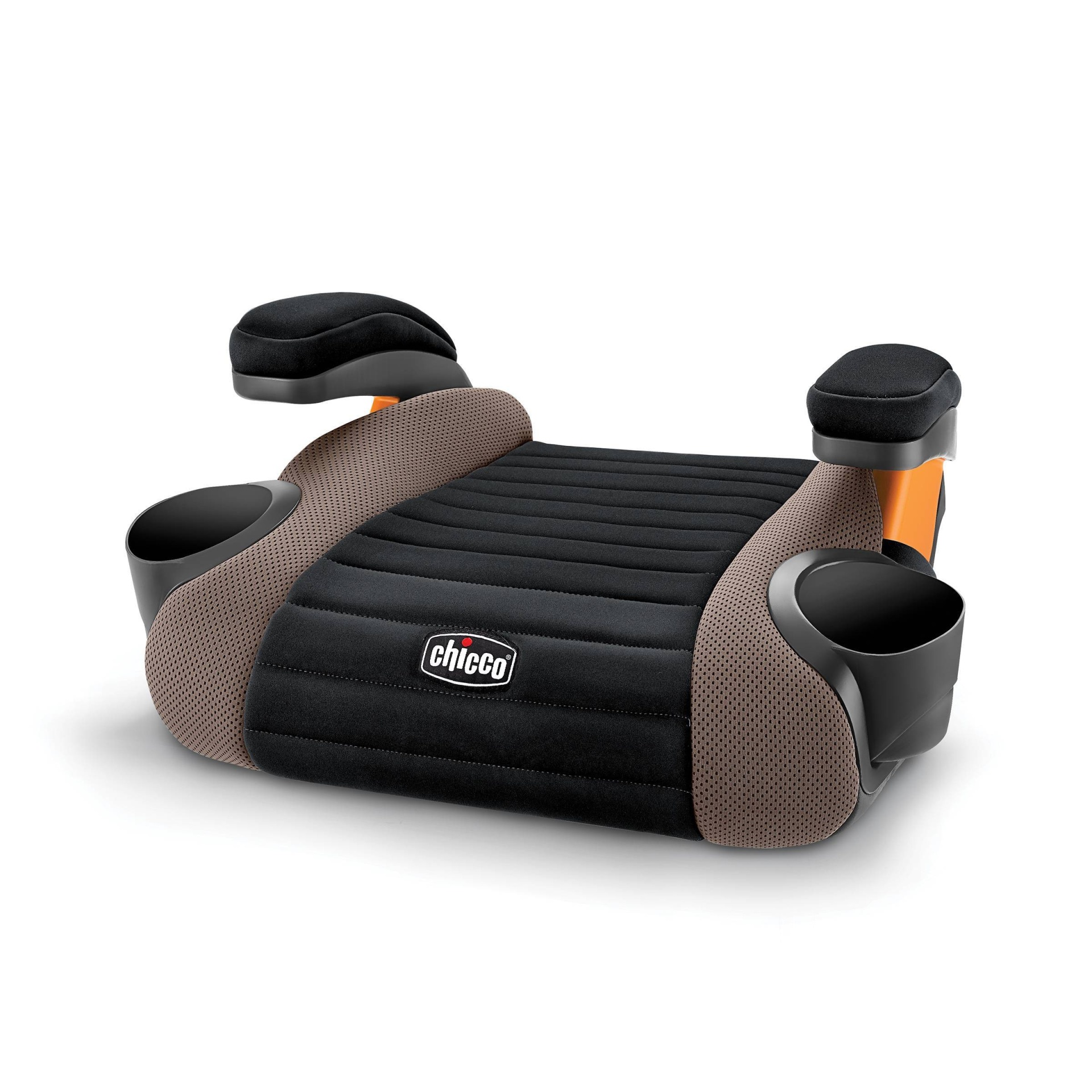 slide 1 of 8, Chicco GoFit No Back Booster Car Seat - Caramel, 1 ct