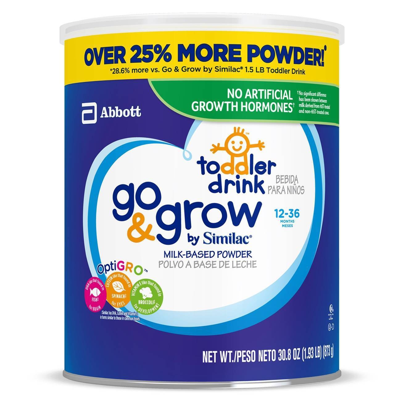 slide 1 of 6, Similac Go & Grow Powder Toddler Formula - 30.8oz, 30.8 oz