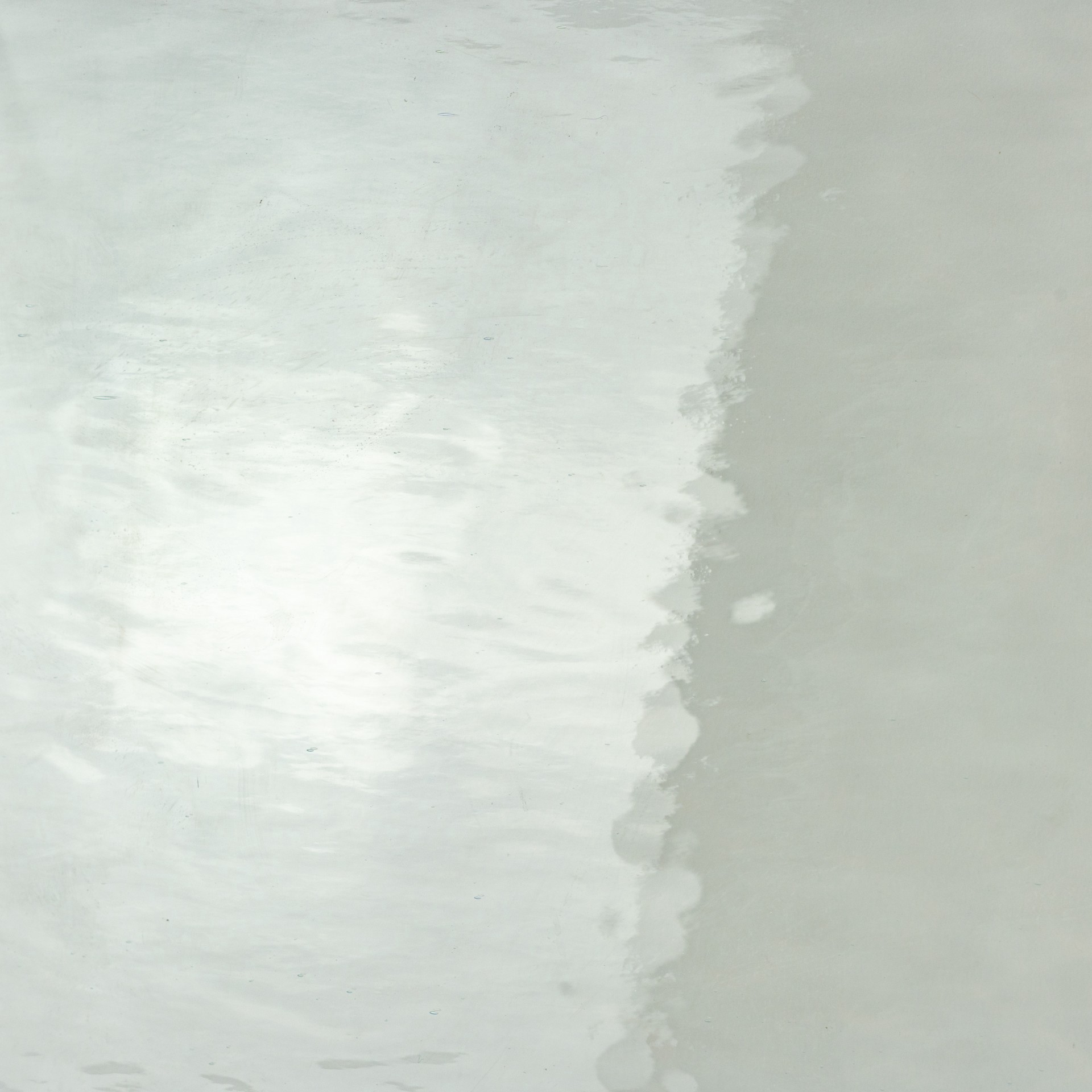 slide 3 of 3, Oceanside Glass & Tile Oceanside Compatible 12" X 12" Clear Waterglass Fusible Glass, 12 in x 12 in