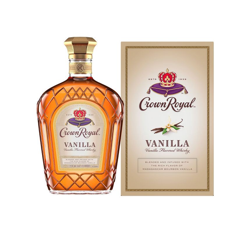 slide 3 of 12, Crown Royal Vanilla Flavored Whisky - 750ml Bottle, 750 ml