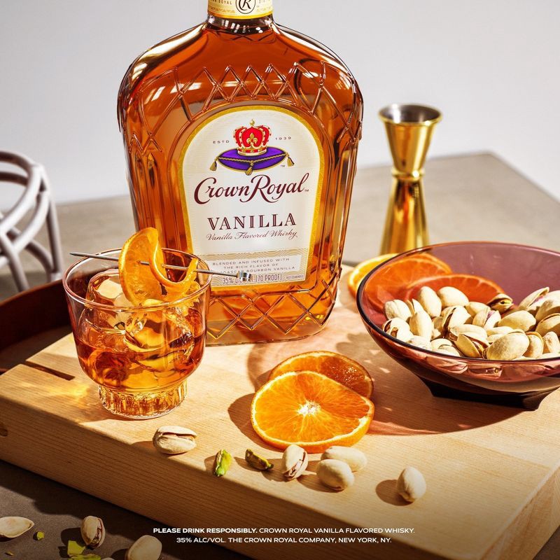 slide 6 of 12, Crown Royal Vanilla Flavored Whisky - 750ml Bottle, 750 ml