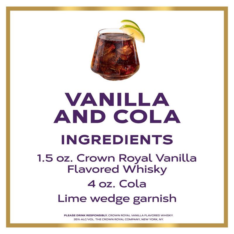 slide 7 of 12, Crown Royal Vanilla Flavored Whisky - 750ml Bottle, 750 ml