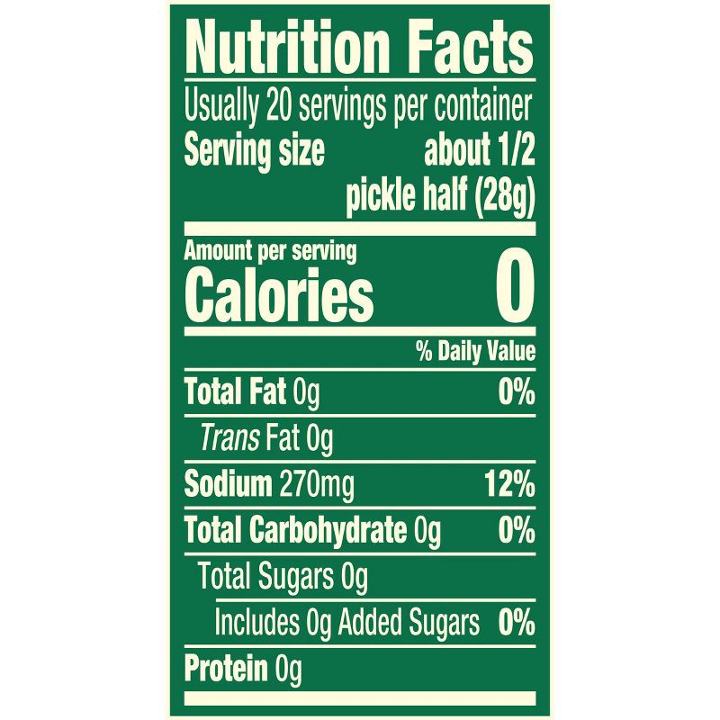 slide 10 of 11, Claussen Halves Kosher Dill - 32oz, 32 oz
