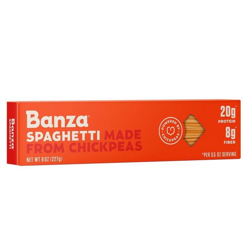 slide 1 of 7, Banza Gluten Free Chickpea Spaghetti - 8oz, 8 oz