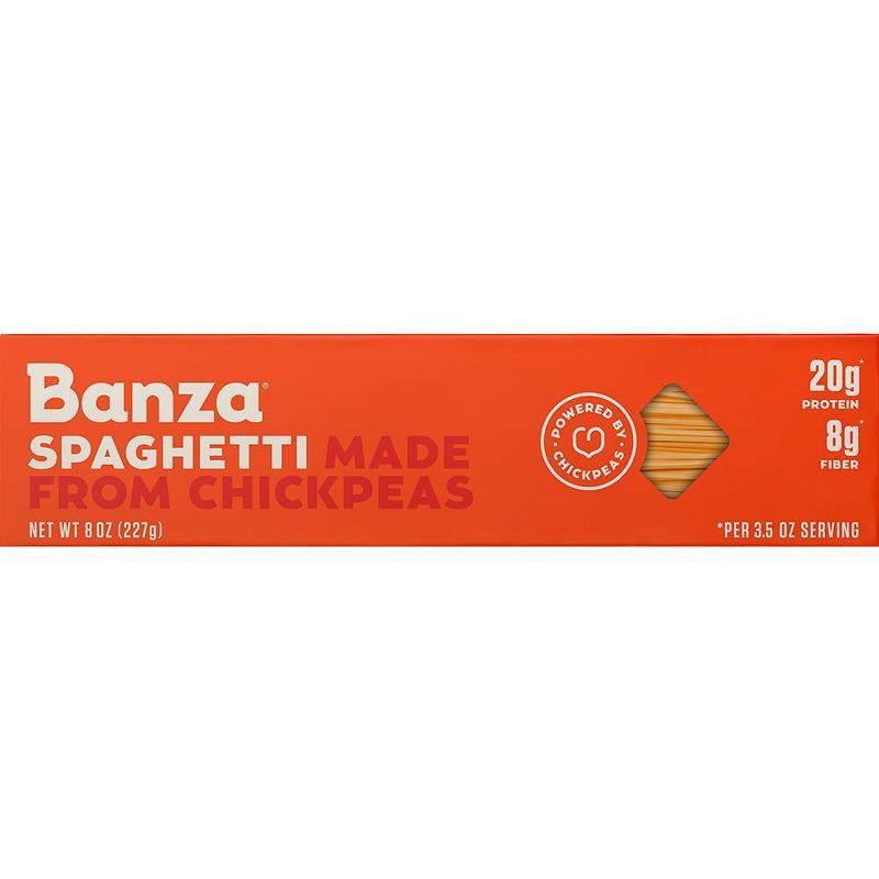 slide 1 of 5, Banza Gluten Free Chickpea Spaghetti - 8oz, 8 oz