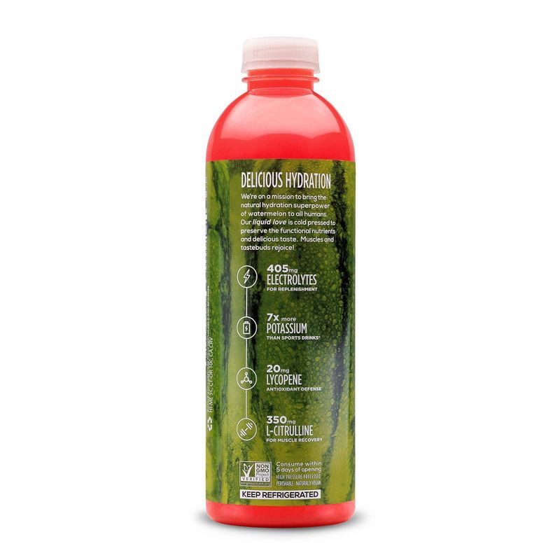 slide 2 of 6, WTRMLN WTR Hydration Cold Pressed Juiced Watermelon Water - 1L, 1 liter