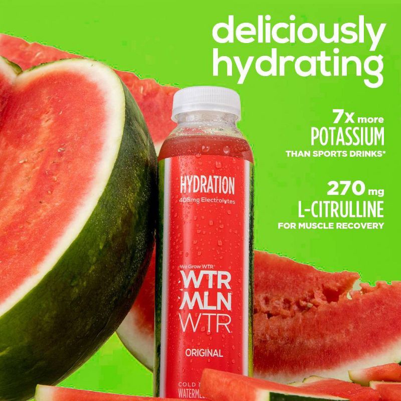 slide 6 of 6, WTRMLN WTR Hydration Cold Pressed Juiced Watermelon Water - 1L, 1 liter