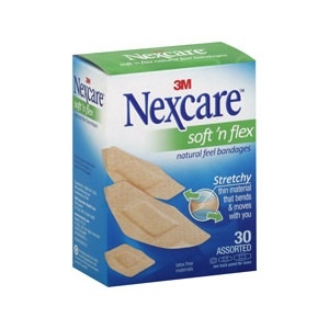 slide 1 of 4, Nexcare Assorted Comfort Bandages, 30 ct