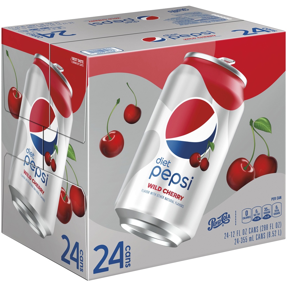 Diet Pepsi Wild Cherry 12 fl oz | Shipt