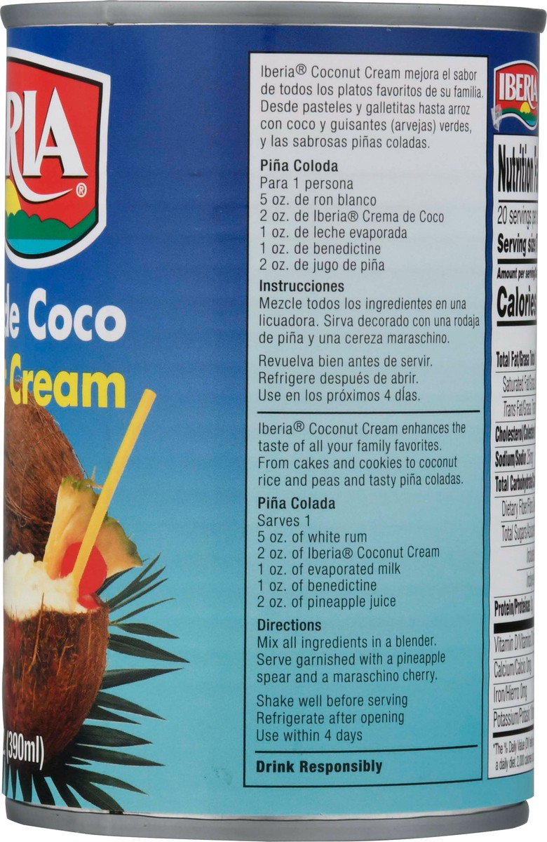 slide 5 of 14, Iberia Coconut Cream 13.2 fl oz, 13.2 fl oz
