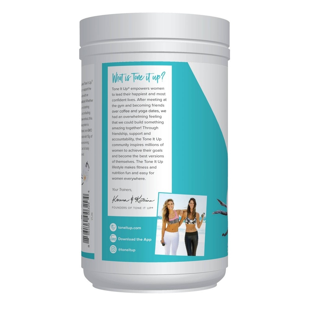 slide 4 of 4, Tone It Up Plant-Based Protein Powder - Vanilla, 11.36 oz