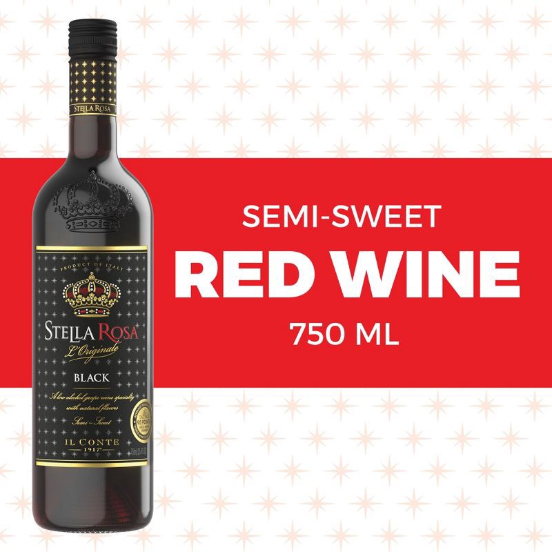 slide 2 of 14, Stella Rosa Black Red Blend Wine - 750ml Bottle, 750 ml