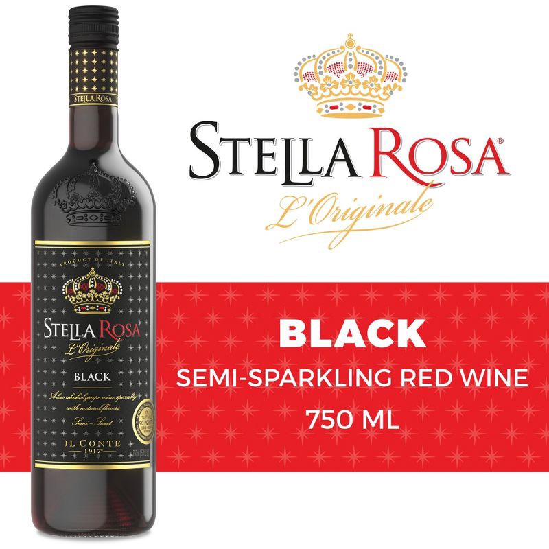 slide 2 of 14, Stella Rosa Black Red Blend Wine - 750ml Bottle, 750 ml